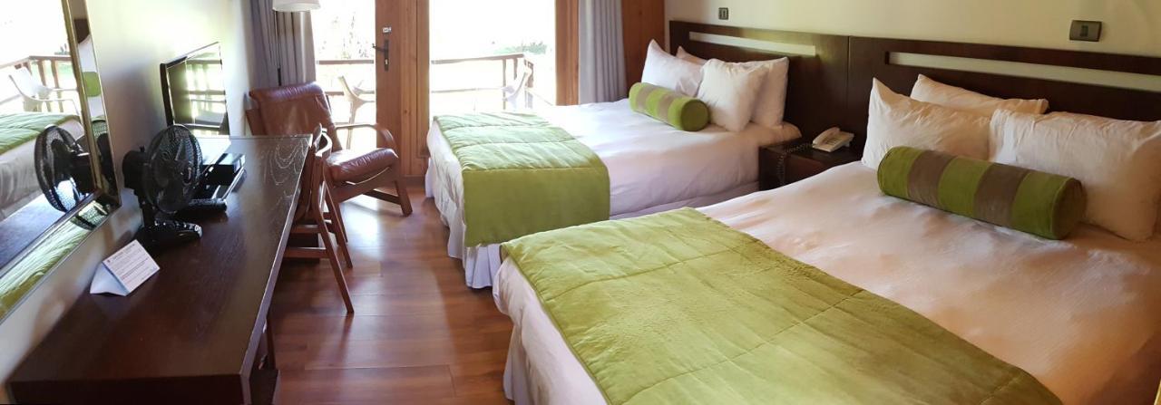 Hotel Y Cabanas Las Mellizas - Caja Los Andes Los Ángeles Kültér fotó
