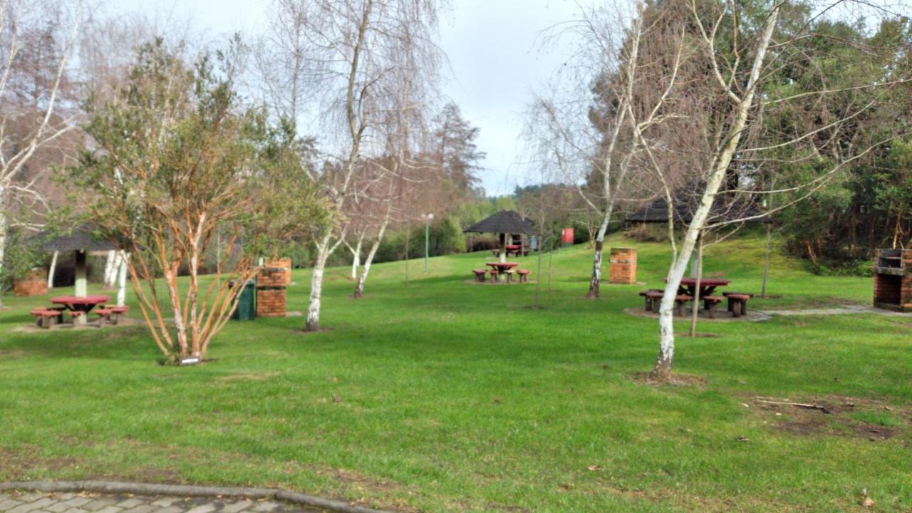 Hotel Y Cabanas Las Mellizas - Caja Los Andes Los Ángeles Kültér fotó