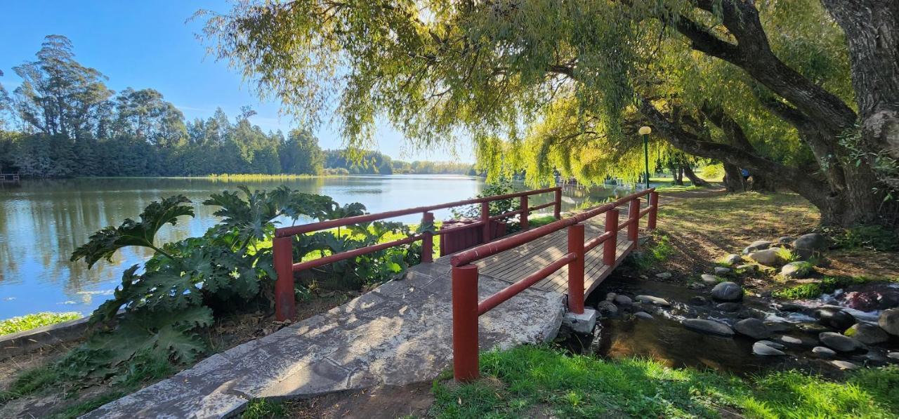Hotel Y Cabanas Las Mellizas - Caja Los Andes Los Ángeles Kültér fotó